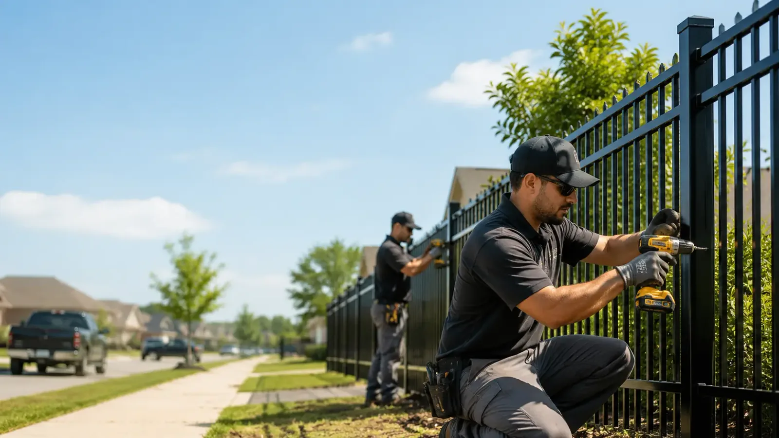 Metal Fence Installation in Hatchechubbee, AL